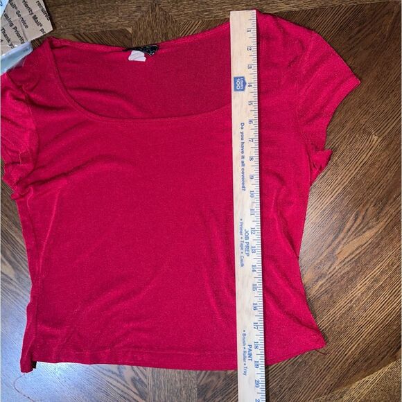 3 For $20 Eye Candy Red Crop Top 0062 - Picture 6 of 6